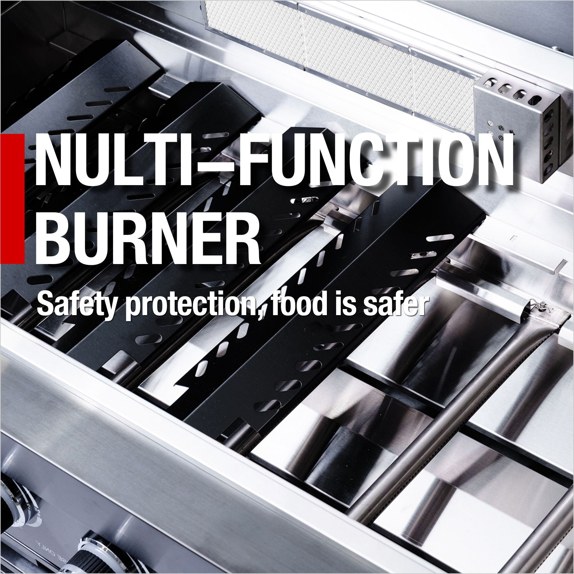 Black galaxy granite countertops, 43-inch island gas grill, Six Burners Grill 85000BUT (LTL carry） Navratil