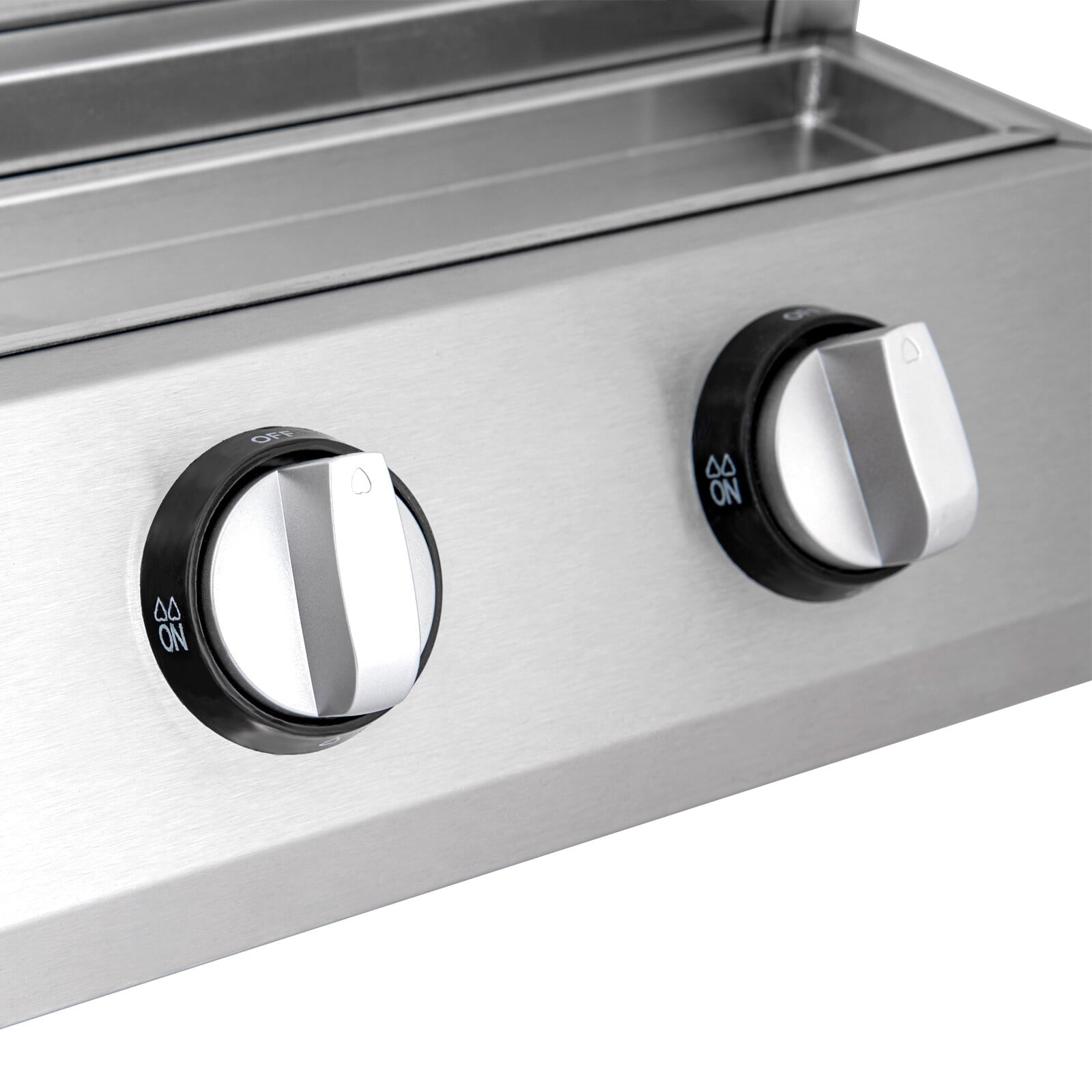 4 Burner Gas BBQ Grill Stainless Steel – LPG Only, 2800Pa Low Pressure, Portable TOOL1SHOoo