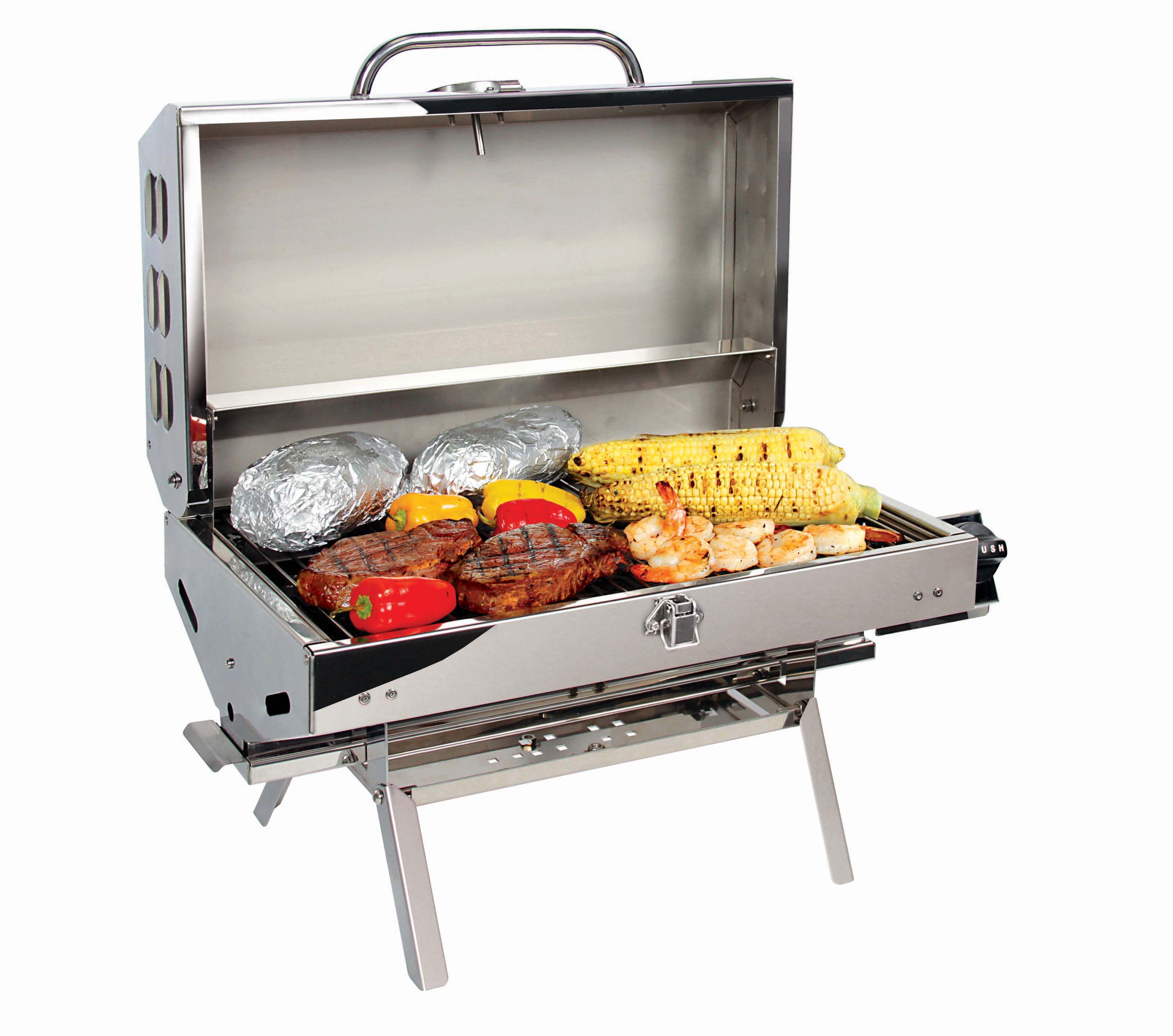 Camco 57305 Olympian 5500 Stainless Steel Portable/RV Grill Camco