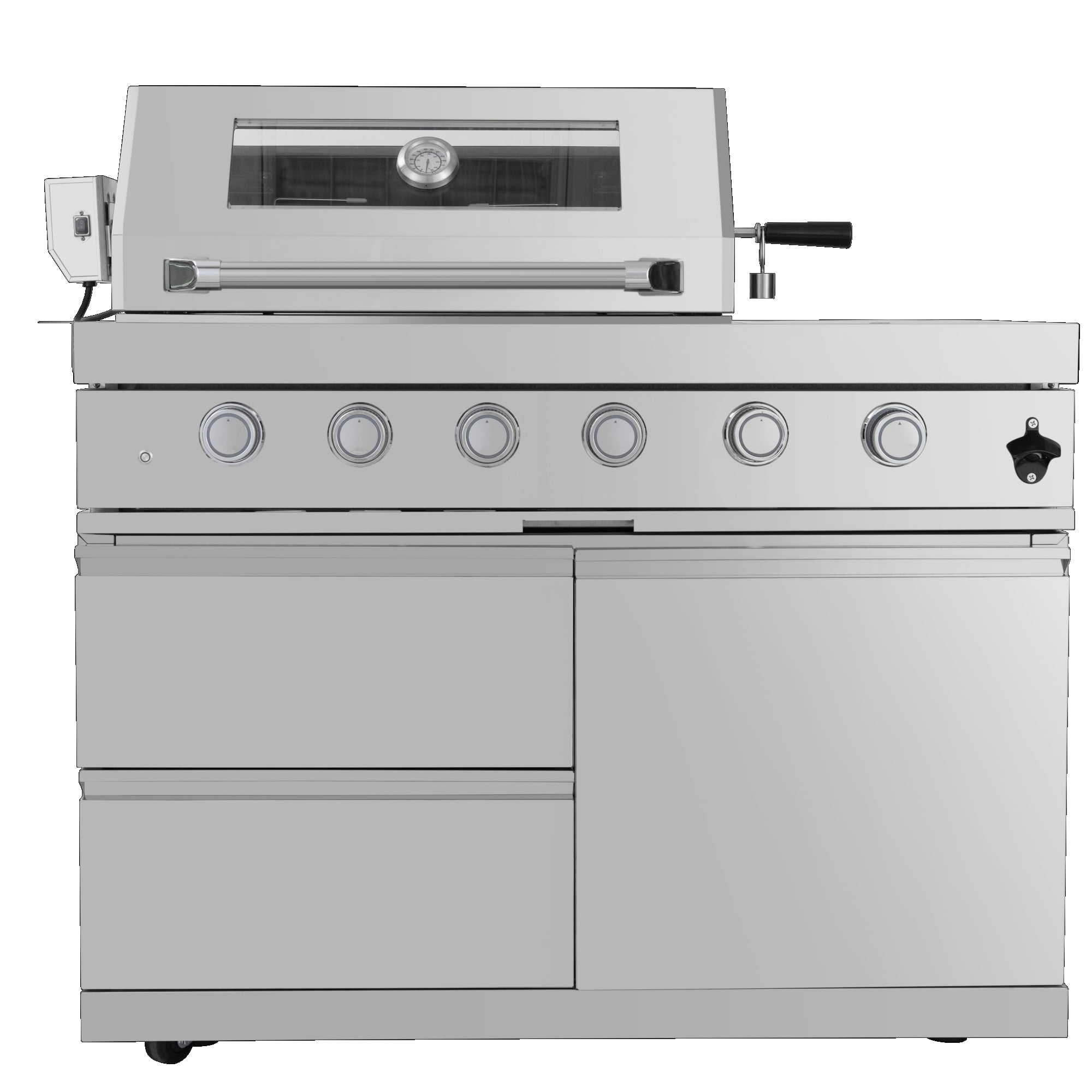 LP Gas Grill 4 Burners Grill-B Stainless steel Outdoor Kitchen Islands(LTL carry) My Store