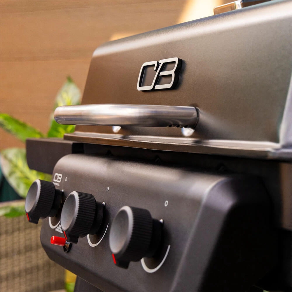 Char-Broil Push-Button Ignition 3-Burner Gas Grill Charbroil