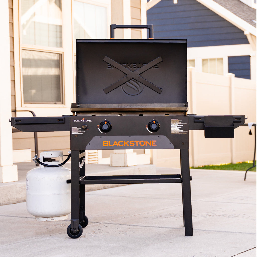 Blackstone Original 28” Omnivore Griddle with 'X' Brace Hood Blackstone